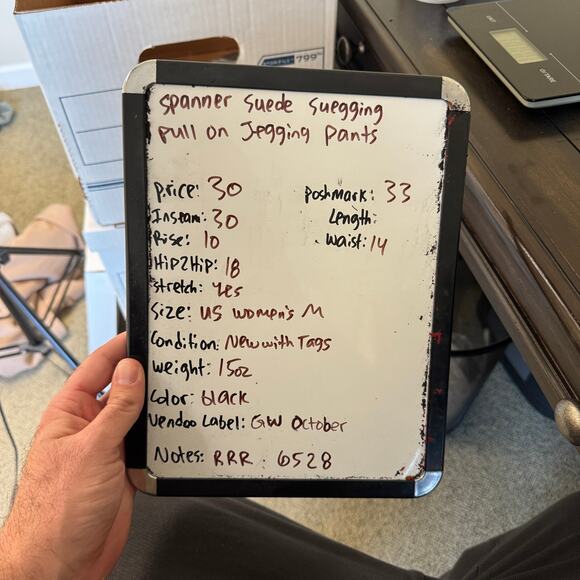 Spanner Suede Suegging Pull on Jegging Pants US Women's M - Picture 8 of 8